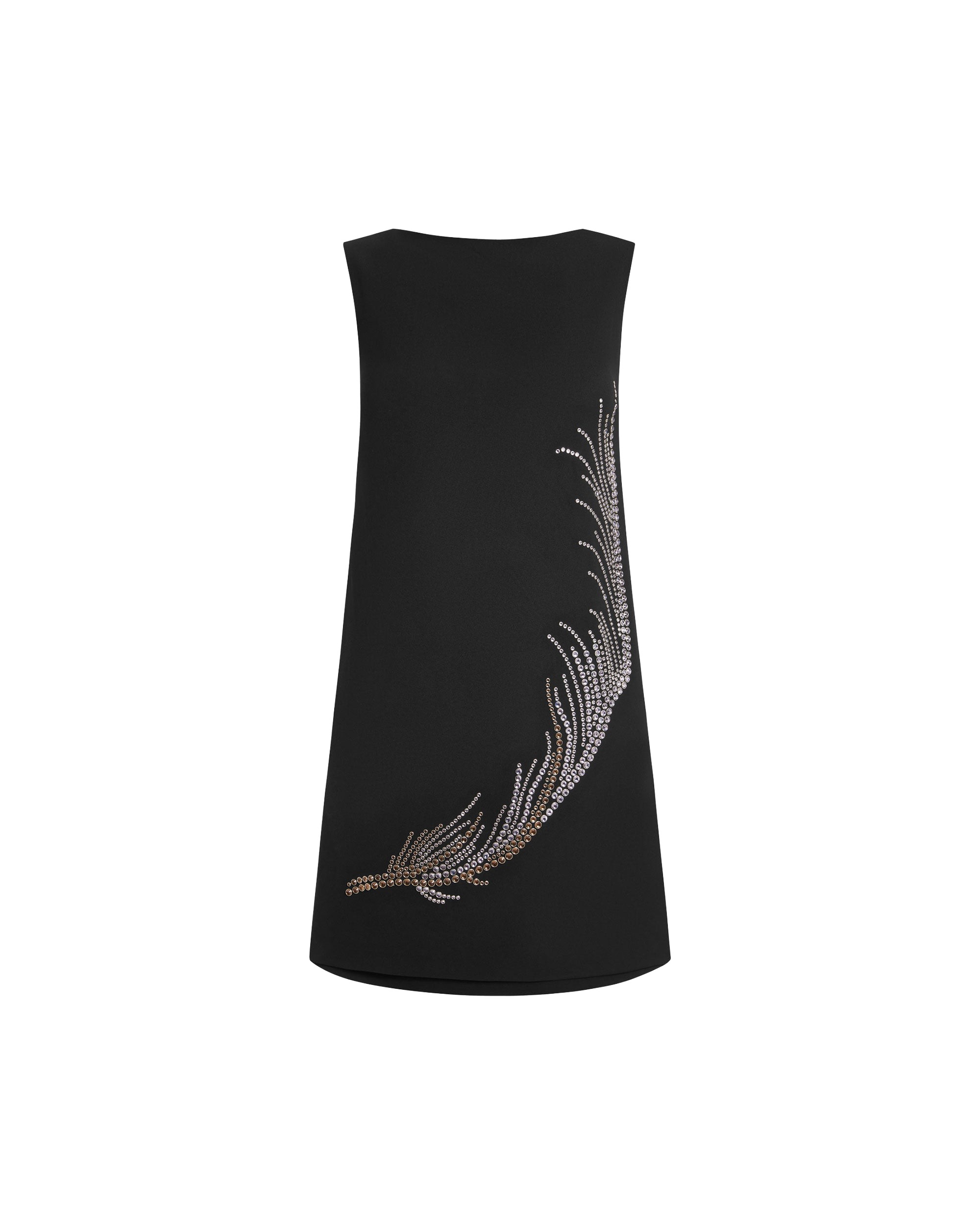 Elevate your elegance in this 16Arlington  from the luxury feather dress edit