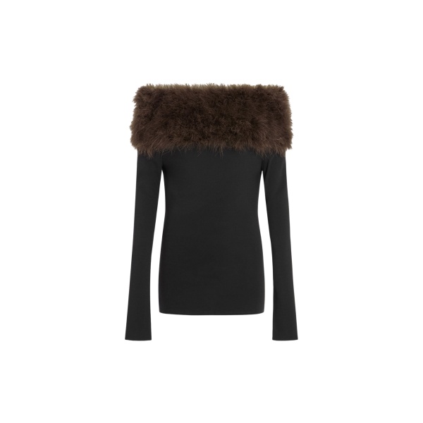 Elevate your elegance in this 16Arlington  from the luxury feather dress edit