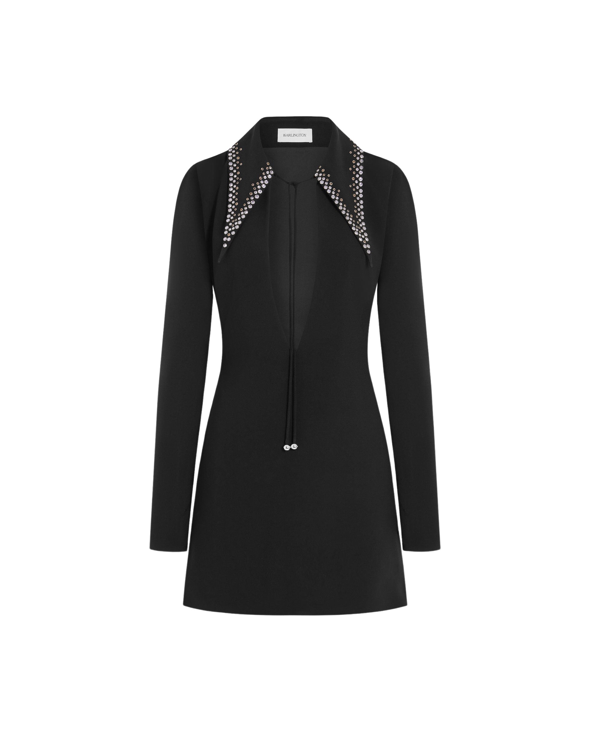 Elevate your elegance in this 16Arlington  from the luxury feather dress edit