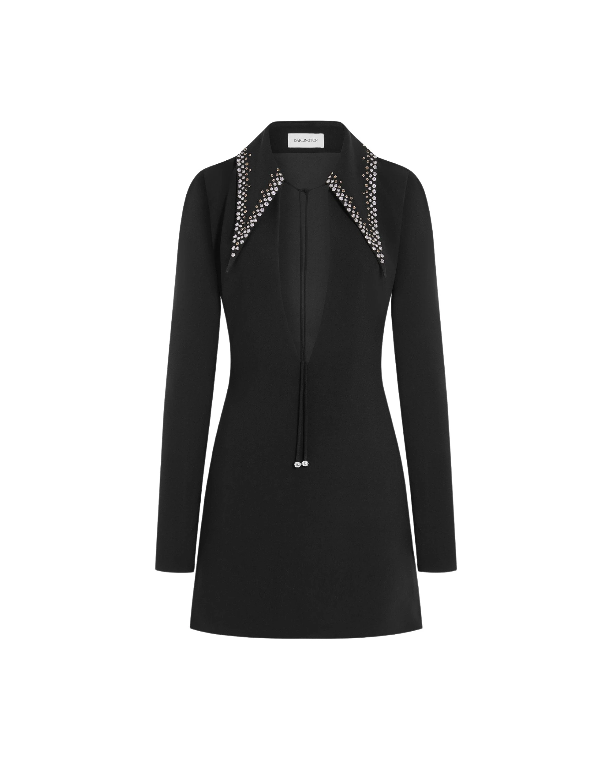 16Arlington-Imre-Mini-Dress-In-Crepe-coveti-929906_nobg Elevate your elegance in this 16Arlington from the luxury feather dress edit