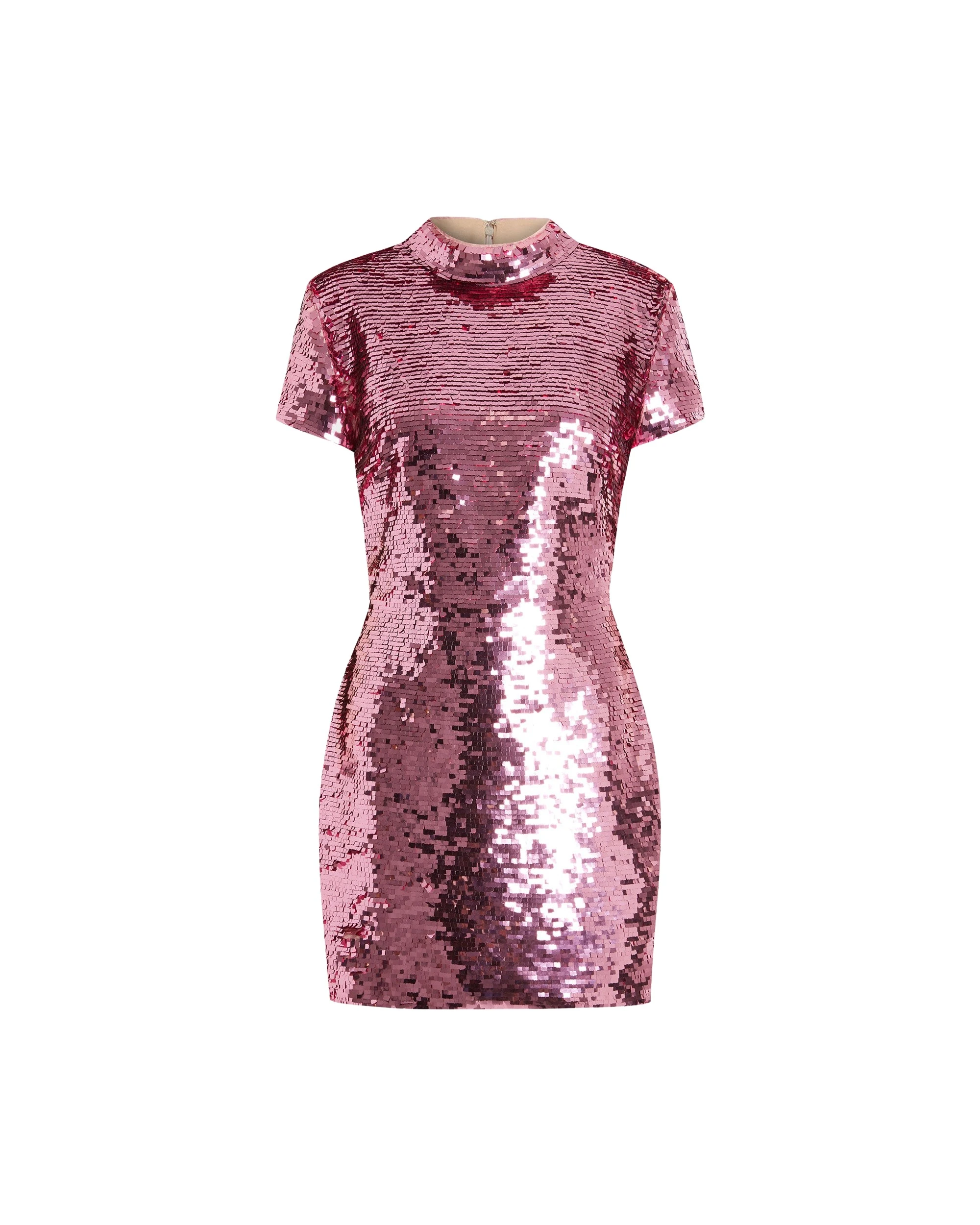 16Arlington-Iona-Mini-Dress-In-Square-Sequin-coveti-984533_nobg Elevate your elegance in this 16Arlington from the luxury feather dress edit