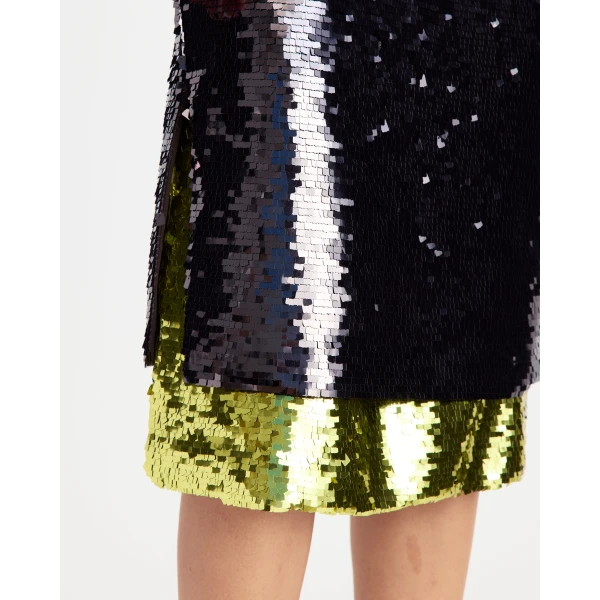 Elevate your elegance in this 16Arlington  from the luxury feather dress edit
