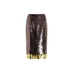 16Arlington-Nyla-Midi-Skirt-In-Square-Sequin-coveti-932218_nobg Elevate your elegance in this 16Arlington from the luxury feather dress edit
