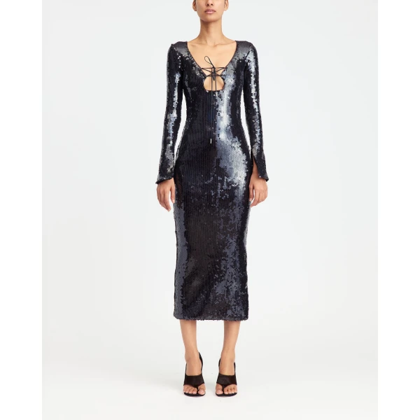Elevate your elegance in this 16Arlington  from the luxury feather dress edit
