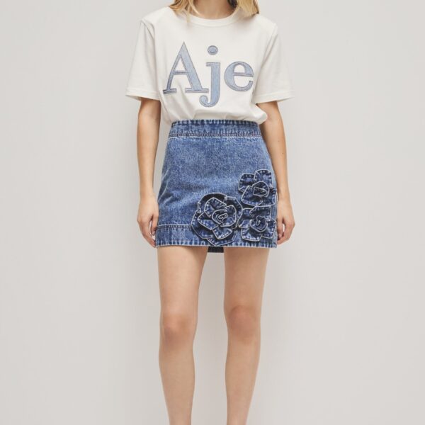 Angelina Denim Mini Skirt