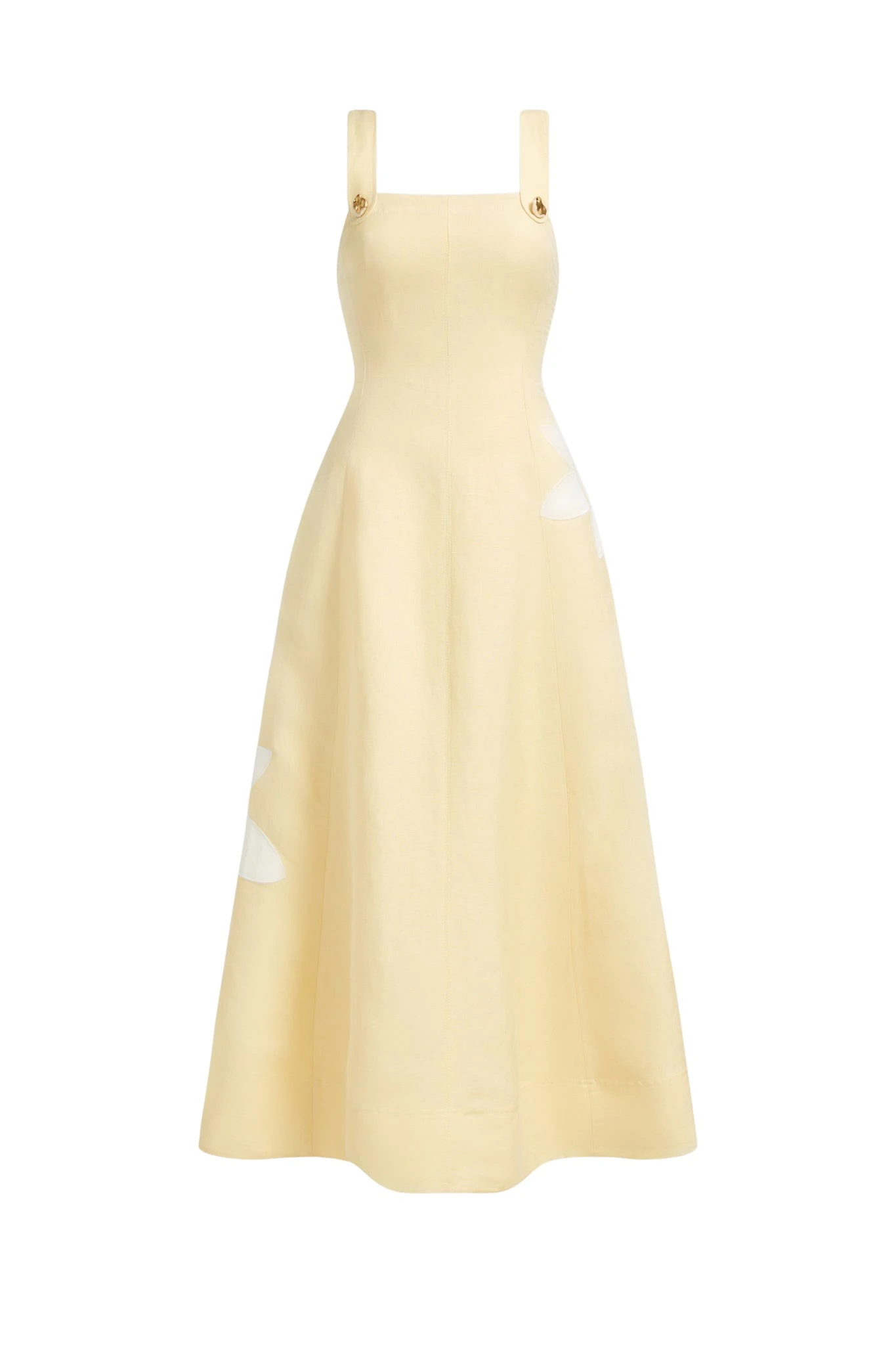 Aje-aus-Dresses-Freddie-Midi-Dress61639_nobg Aje Yellow Dresses