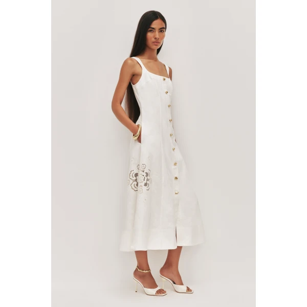 Aje Aus Dresses – structured silhouette with raw femininity from Luxury Shoes 