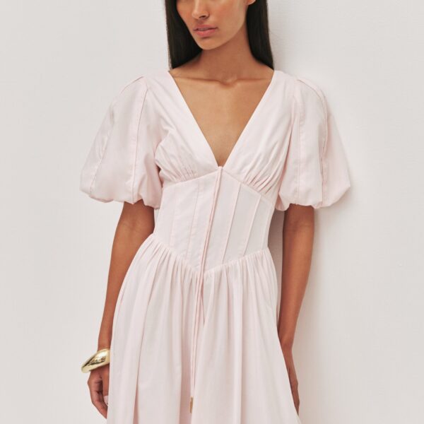 Aje Ziggy Midi Dress, view 3