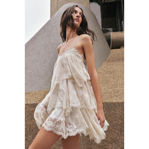 Ophelia Lace Mini Dress