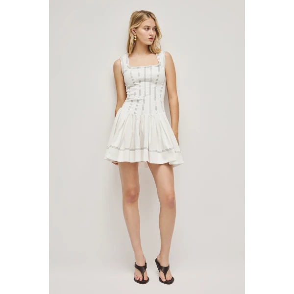 Parallel Mini Dress
