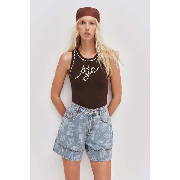Cary Denim Short