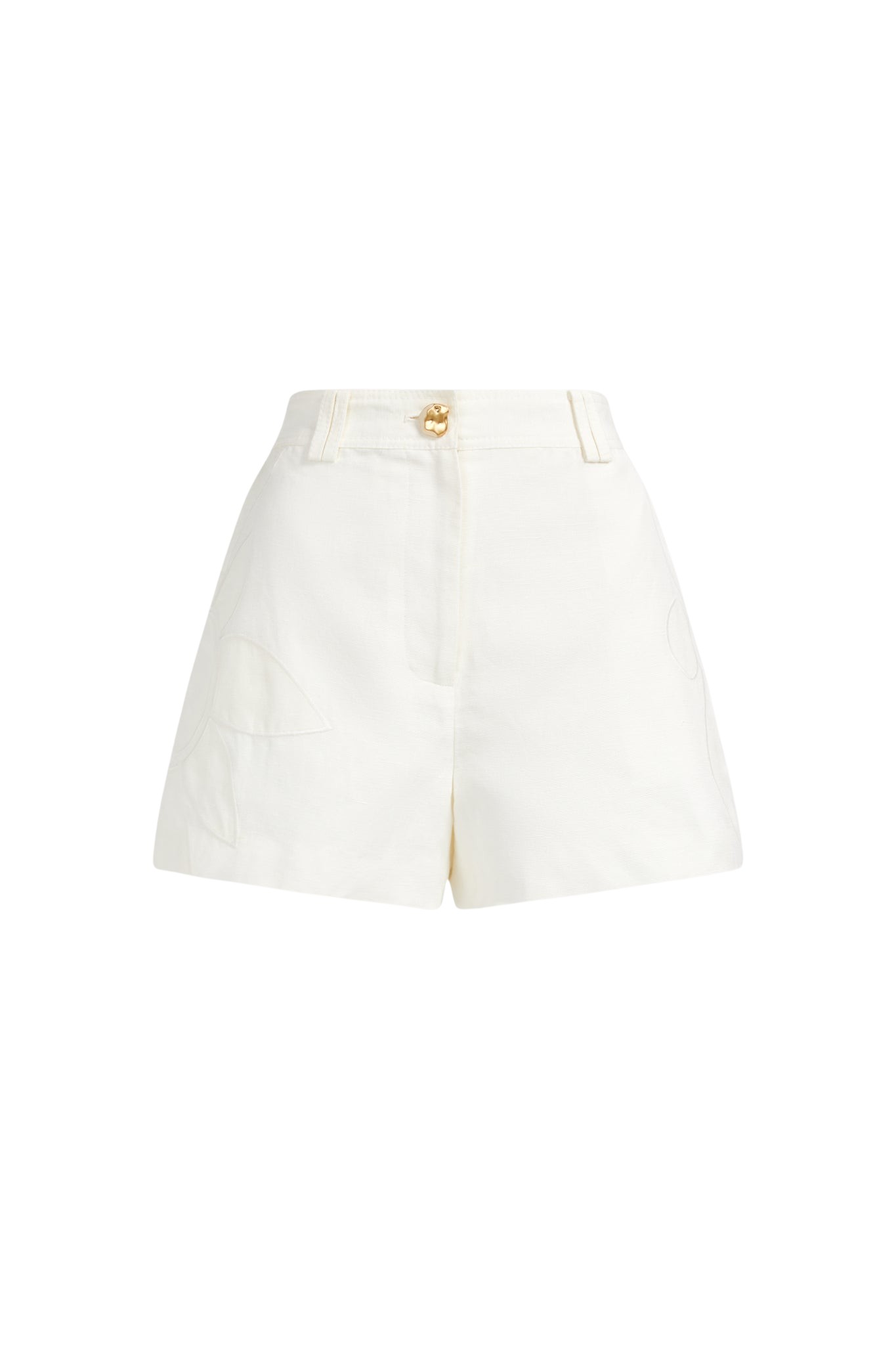 Aje Ivory Shorts