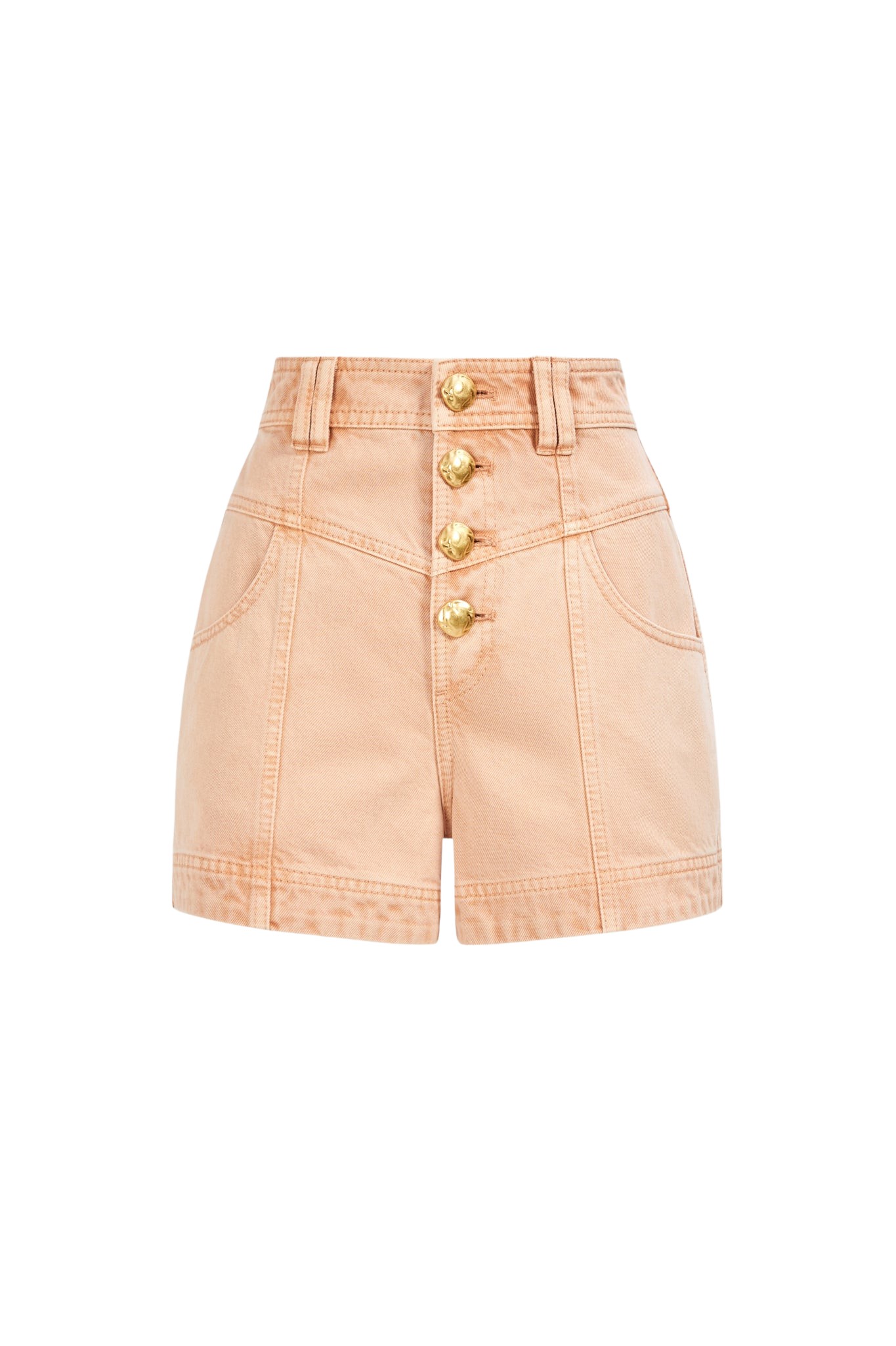 Aje Sunrise Denim Shorts