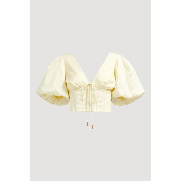 Aje clothing Aus Tops – structured silhouette with raw femininity from Luxury Shoes 