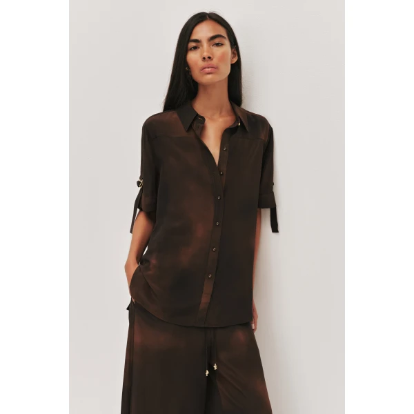 Glaze Silk Shirt