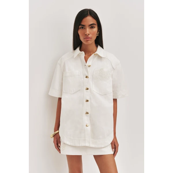 Halo Embroidered Shirt