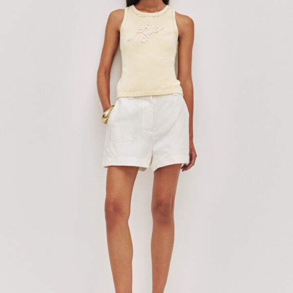 Aje Meadow Pearl Knit Tank, view 2