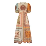 Alemais Alberta Midi Dress  Sustainable Dresses with Alemais print -  Luxury Handbags Australian Designer