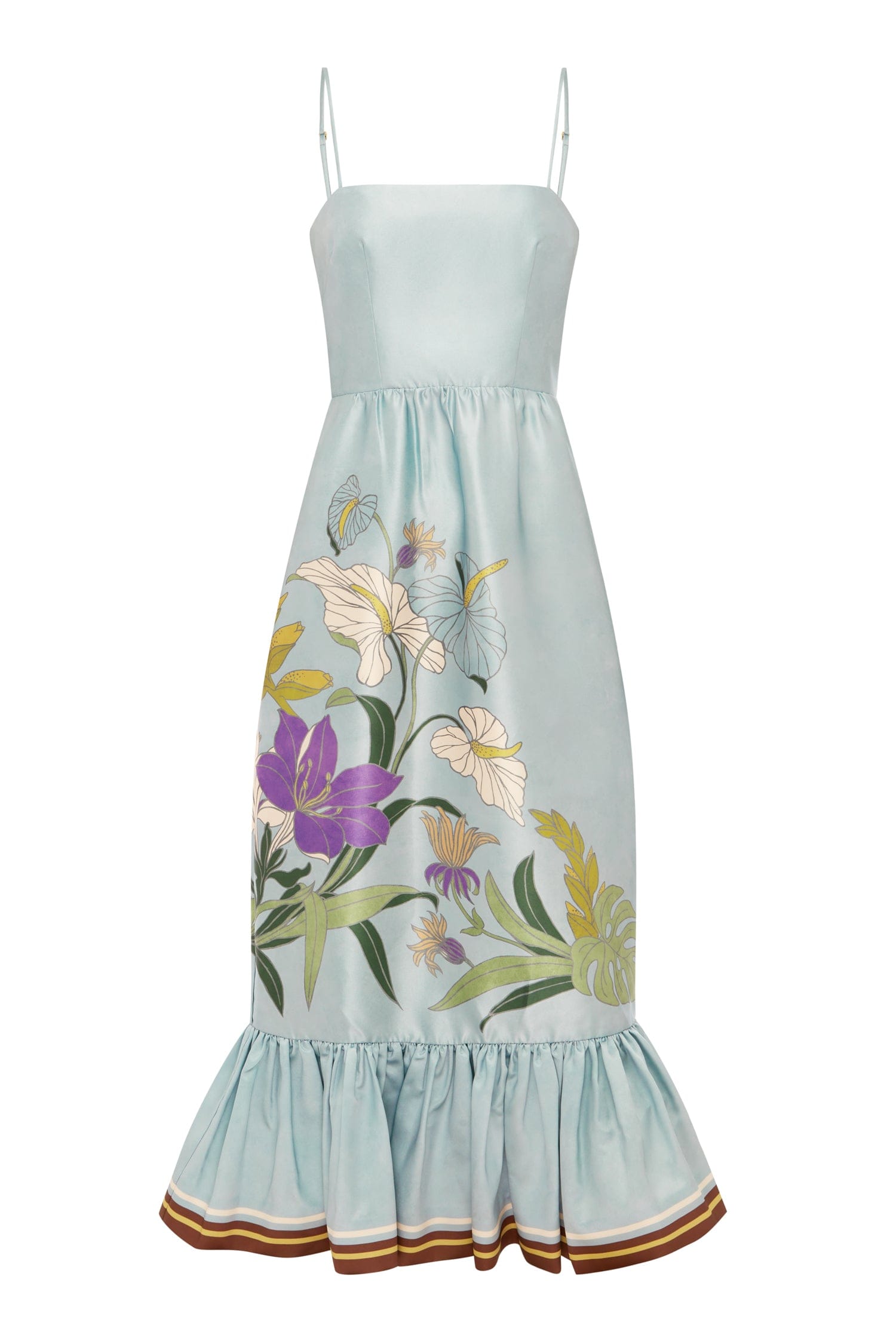 Alemais Alfie Midi Dress  Sustainable Dresses with Alemais print -  Luxury Handbags Australian Designer
