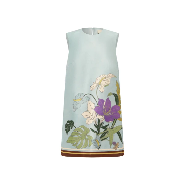 Alemais Alfie Mini Dress  Sustainable Dresses with Alemais print -  Luxury Handbags Australian Designer