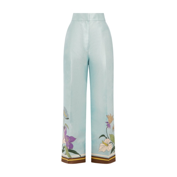Alemais Alfie Pant  Sustainable Pants with Alemais print -  Luxury Handbags Australian Designer