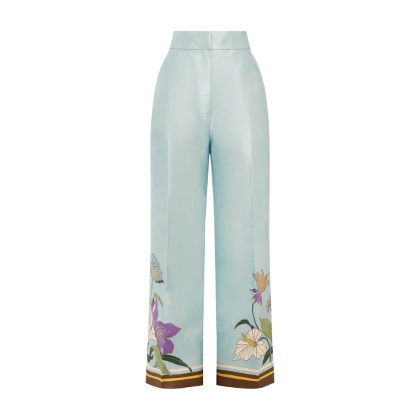 Alemais Alfie Pant  Sustainable Pants with Alemais print -  Luxury Handbags Australian Designer