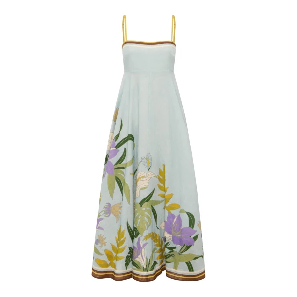 Alemais Alfie Sundress  Sustainable Dresses with Alemais print -  Luxury Handbags Australian Designer
