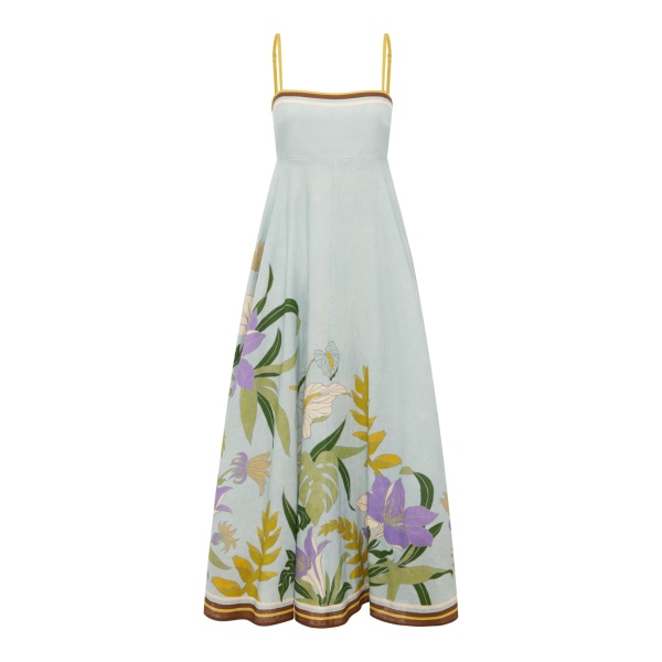 Alemais Alfie Sundress  Sustainable Dresses with Alemais print -  Luxury Handbags Australian Designer