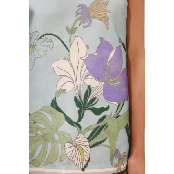 Alemais Alfie Top  Sustainable Tops with Alemais print -  Luxury Handbags Australian Designer