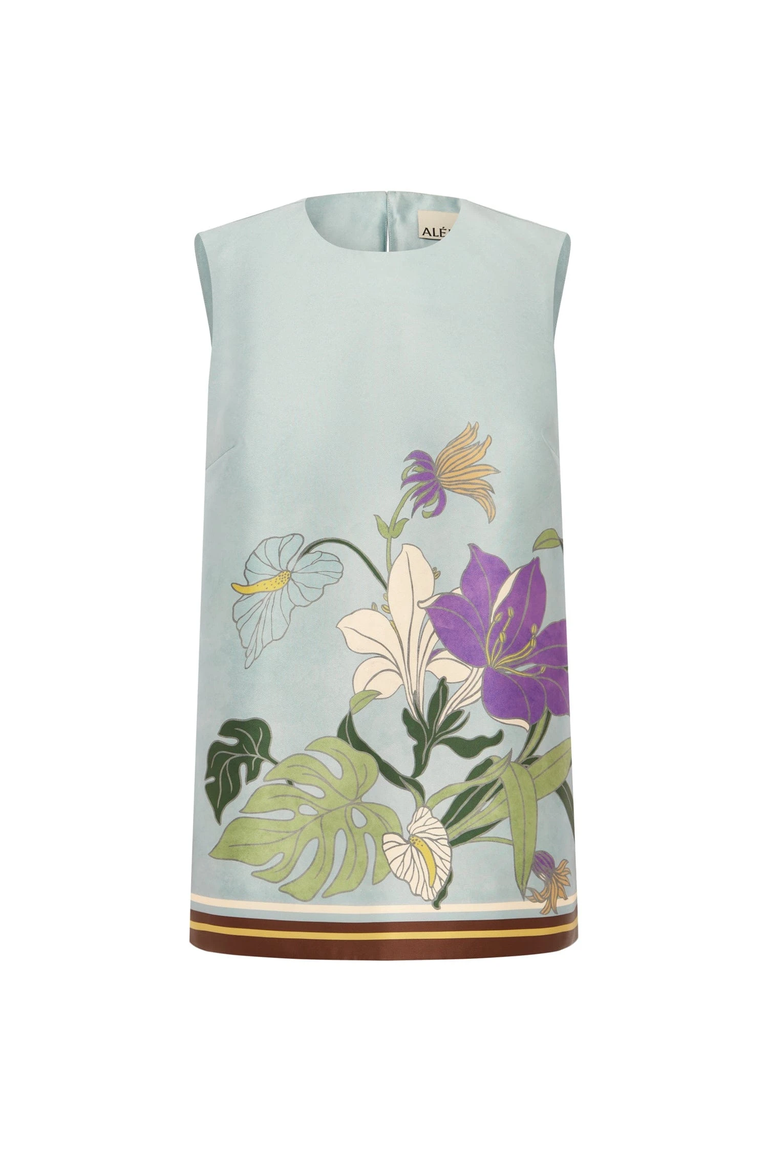 Alfie Top by Alemais - Tops Alemais Alfie Top Sustainable Tops with Alemais print - Luxury Handbags Australian Designer