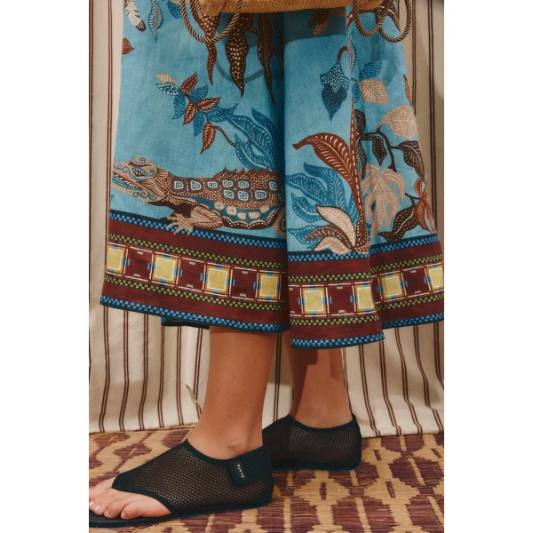 Alemais Georgie Midi Dress  Sustainable Dresses with Alemais print -  Luxury Handbags Australian Designer