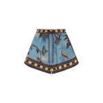Alemais Georgie Short  Sustainable Shorts with Alemais print -  Luxury Handbags Australian Designer