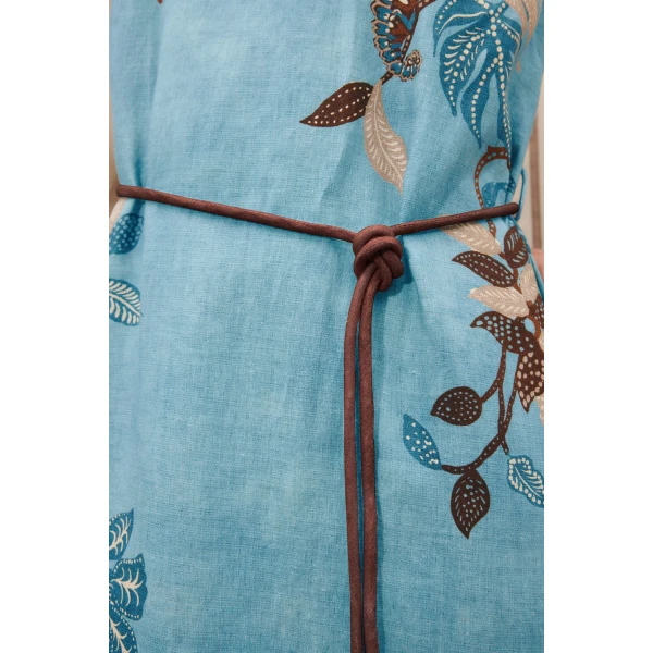 Alemais Georgie Sleeveless Midi Dress  Sustainable Dresses with Alemais print -  Luxury Handbags Australian Designer