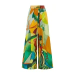 Alemais Mokshini Pant  Sustainable Pants with Alemais print -  Luxury Handbags Australian Designer