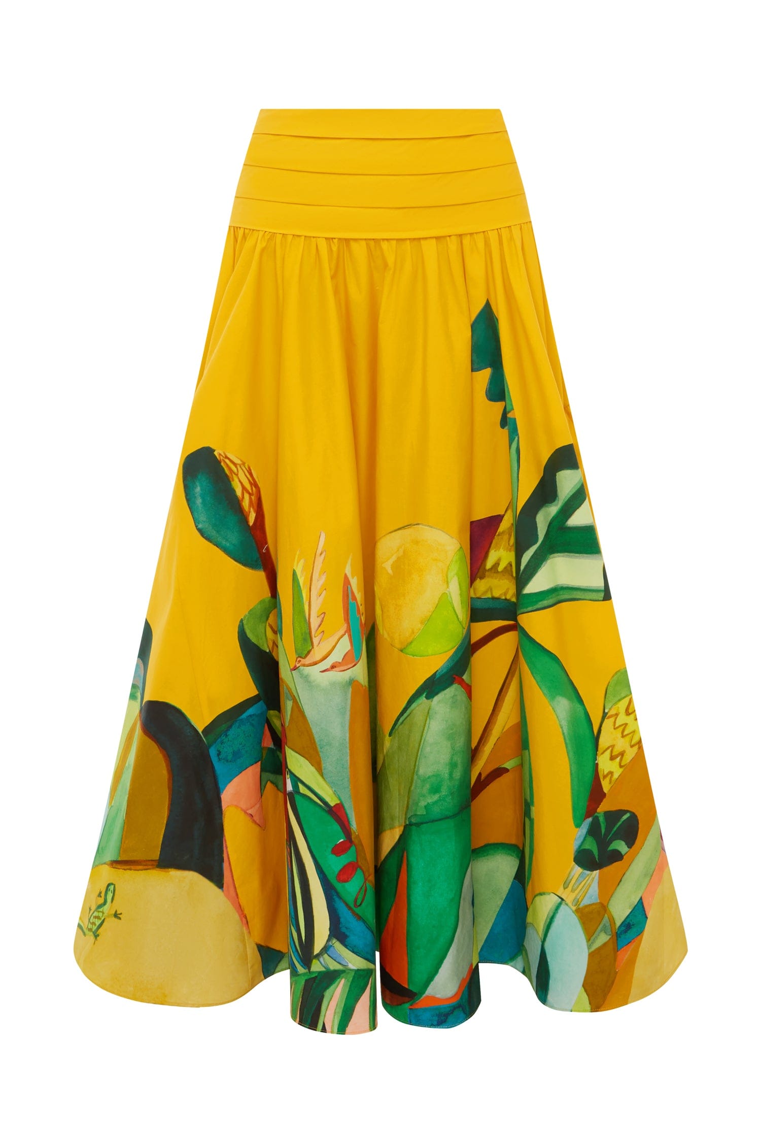 Alemais Mokshini Skirt  Sustainable Skirts with Alemais print -  Luxury Handbags Australian Designer
