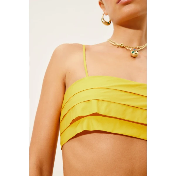 Alemais Mokshini Top  Sustainable Tops with Alemais print -  Luxury Handbags Australian Designer