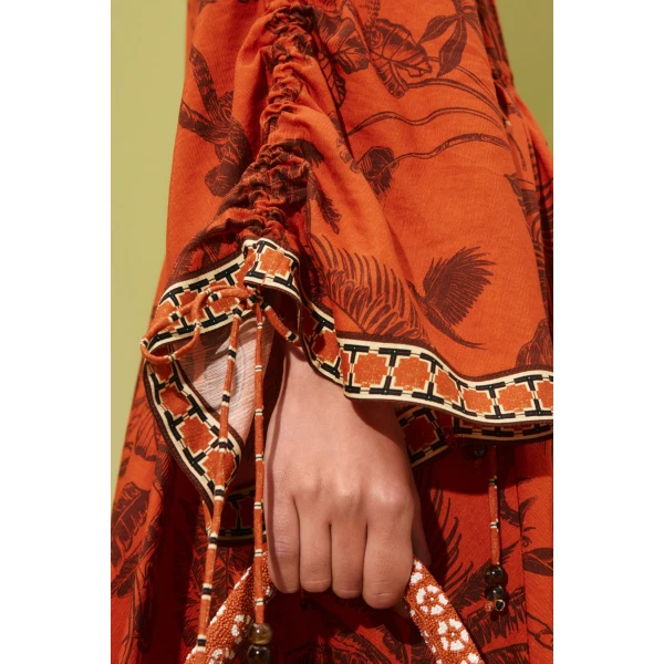 Alemais Monkey Dance Mini Dress  Sustainable Dresses with Alemais print -  Luxury Handbags Australian Designer