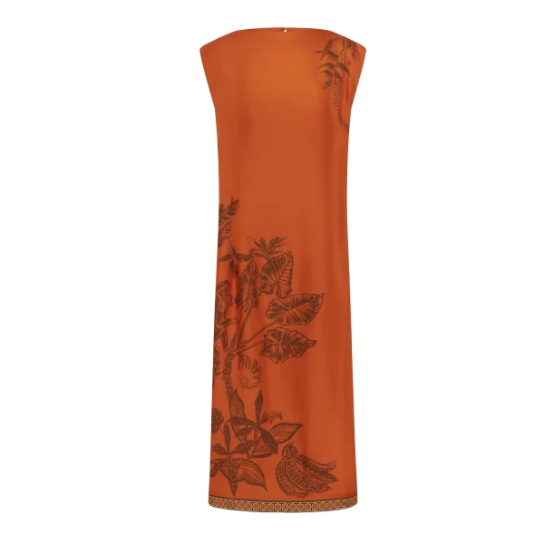 Alemais Monkey Dance Silk Midi Dress  Sustainable Dresses with Alemais print -  Luxury Handbags Australian Designer