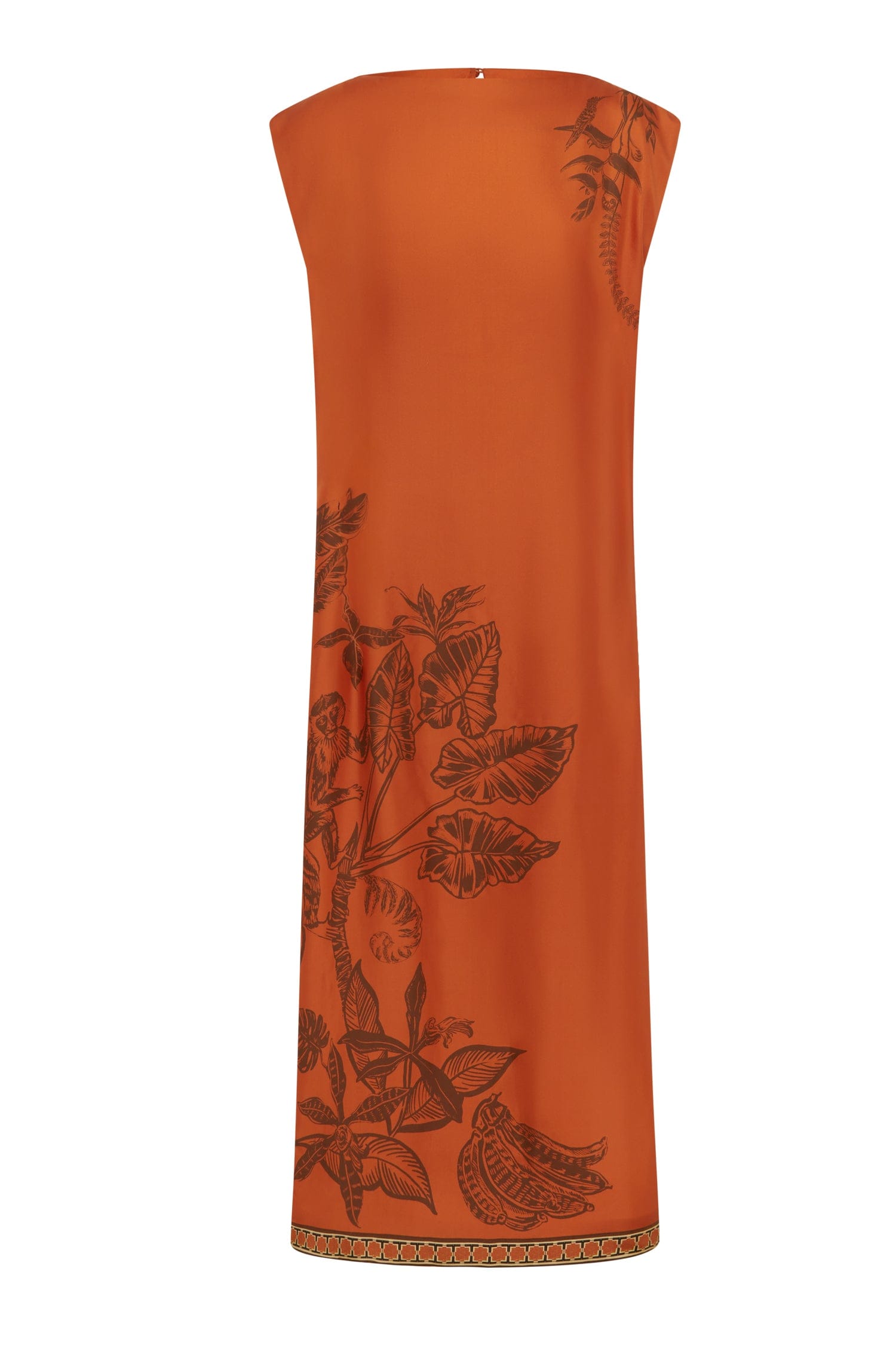 Alemais Monkey Dance Silk Midi Dress  Sustainable Dresses with Alemais print -  Luxury Handbags Australian Designer