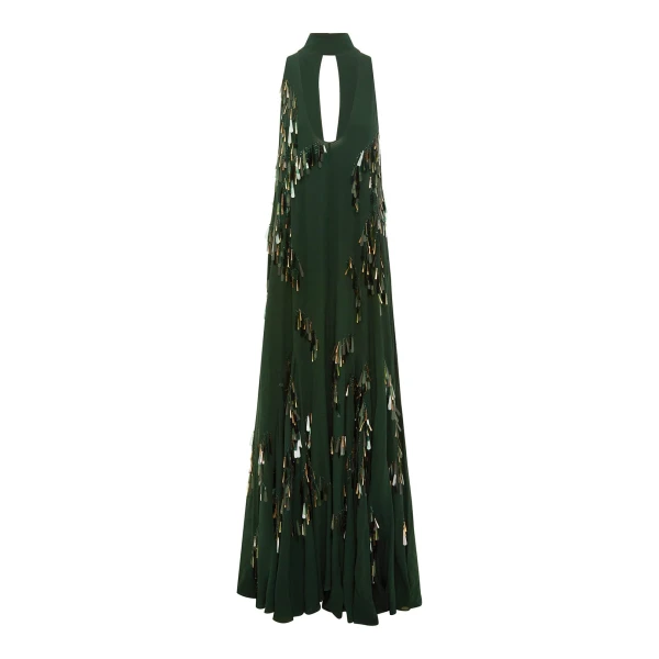 Alemais Ophira Sequin Gown  Sustainable Dresses with Alemais print -  Luxury Handbags Australian Designer
