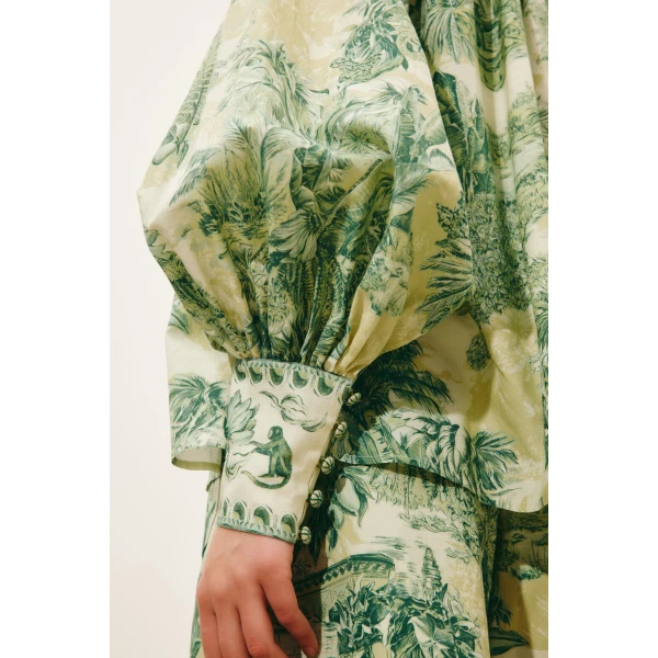 Alemais Sara Blouse  Sustainable Tops with Alemais print -  Luxury Handbags Australian Designer