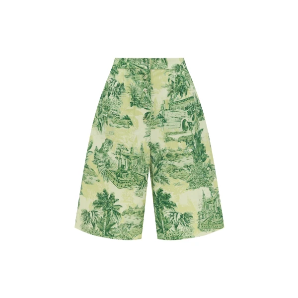 Alemais Sara Short  Sustainable Shorts with Alemais print -  Luxury Handbags Australian Designer
