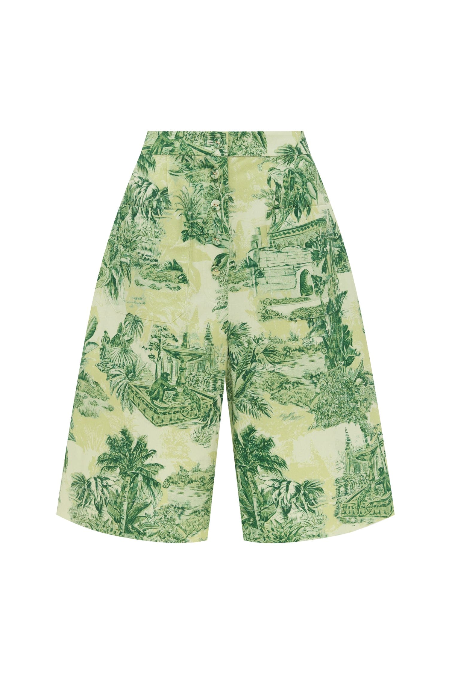 Alemais Sara Short  Sustainable Shorts with Alemais print -  Luxury Handbags Australian Designer