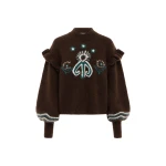 Alemais Sun Dancer Sweater  Sustainable Knitwear with Alemais print -  Luxury Handbags Australian Designer