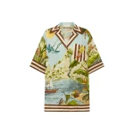 Alemais Toucan Tango Shirt  Sustainable Tops with Alemais print -  Luxury Handbags Australian Designer