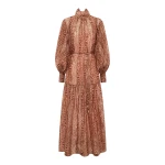 Alemais Varna Gown  Sustainable Dresses with Alemais print -  Luxury Handbags Australian Designer