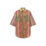 Alemais Varna Shirt  Sustainable Tops with Alemais print -  Luxury Handbags Australian Designer