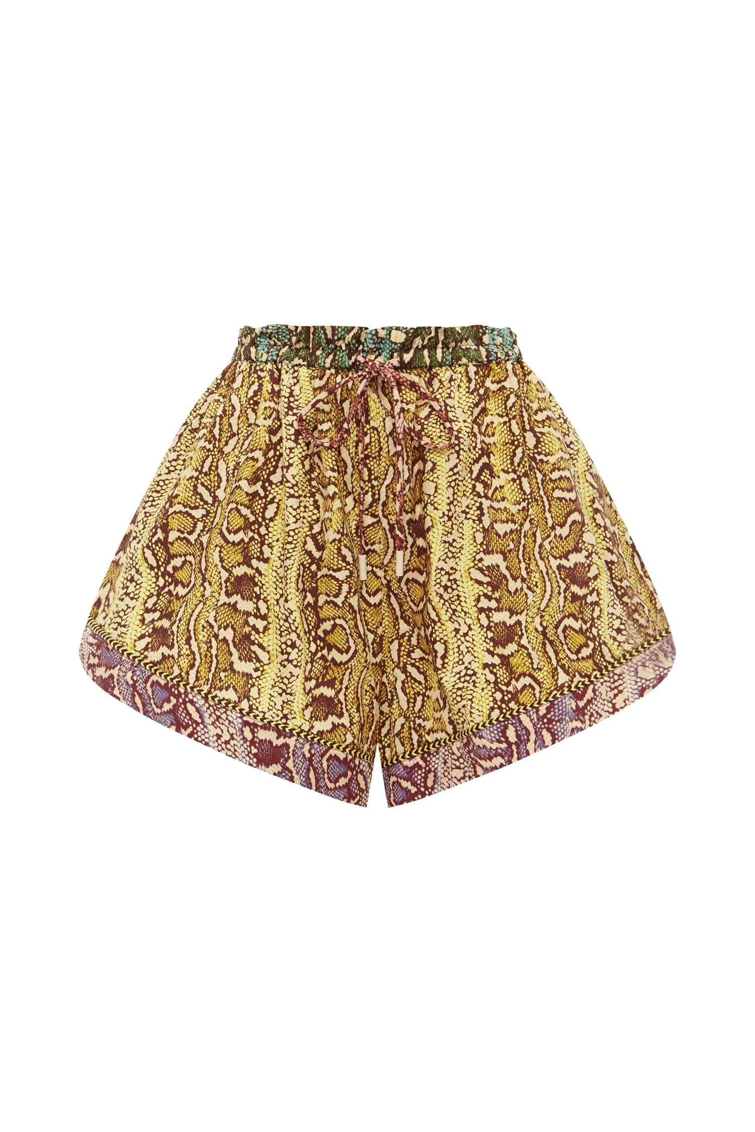 Varna Short by Alemais - Shorts Alemais Varna Short Sustainable Shorts with Alemais print - Luxury Handbags Australian Designer