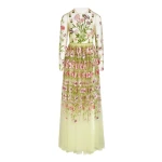 Giambattista Valli Anemones Embroidered Long Tulle Dress - Giambattista Valli Dresses - Romantic Couture - Shop at Luxury Shoes 