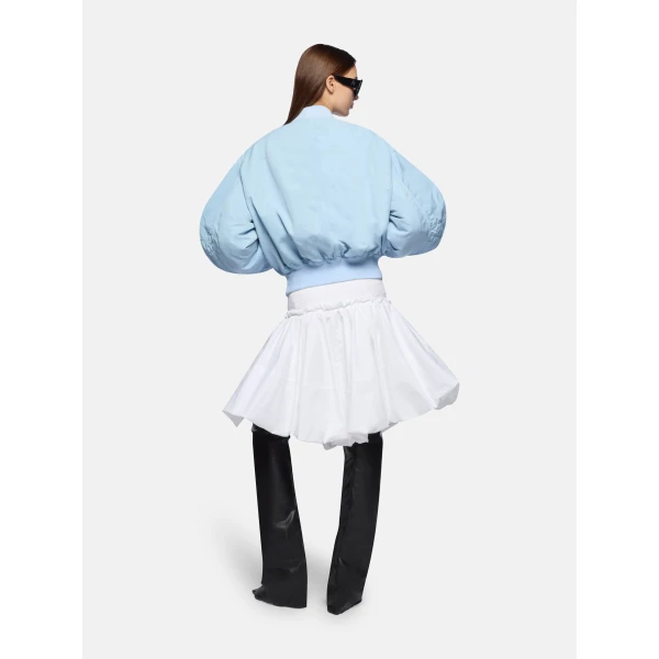 The Attico 'Anja'' Baby Blue Bomber - The Attico Jackets - Designed by Gilda Ambrosio & Giorgia Tordini - Shop at Luxury Shoes 